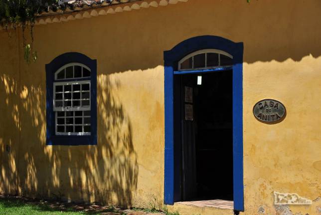 A antiga casa de Anita Garibaldi, em Laguna, no sul de Santa Catarina